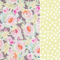 Watercolor Petals Bunny