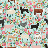 Farm Floral Bunny