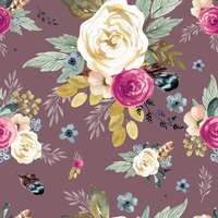 Mauve Floral