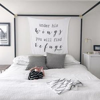 Under His Wings - Muslin Swaddle