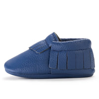 ROYAL BLUE | Genuine Leather Moccasins