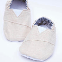 AZTEC + LINEN Reversible Moccasins
