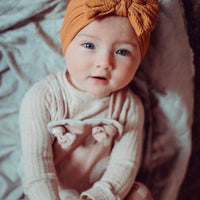 CABLE KNIT knot bows