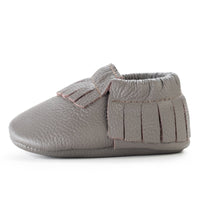 SLATE | Genuine Leather Moccasins