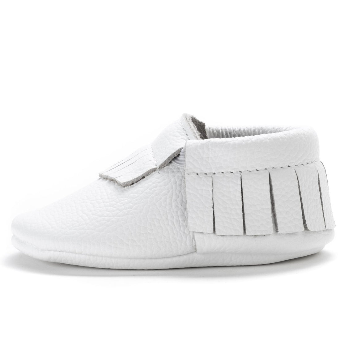 PEARL WHITE | Genuine Leather Moccasins