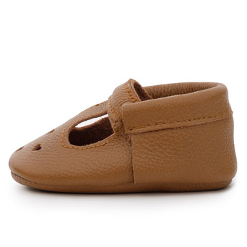CLASSIC BROWN MARY JANE | Genuine Leather Moccasins