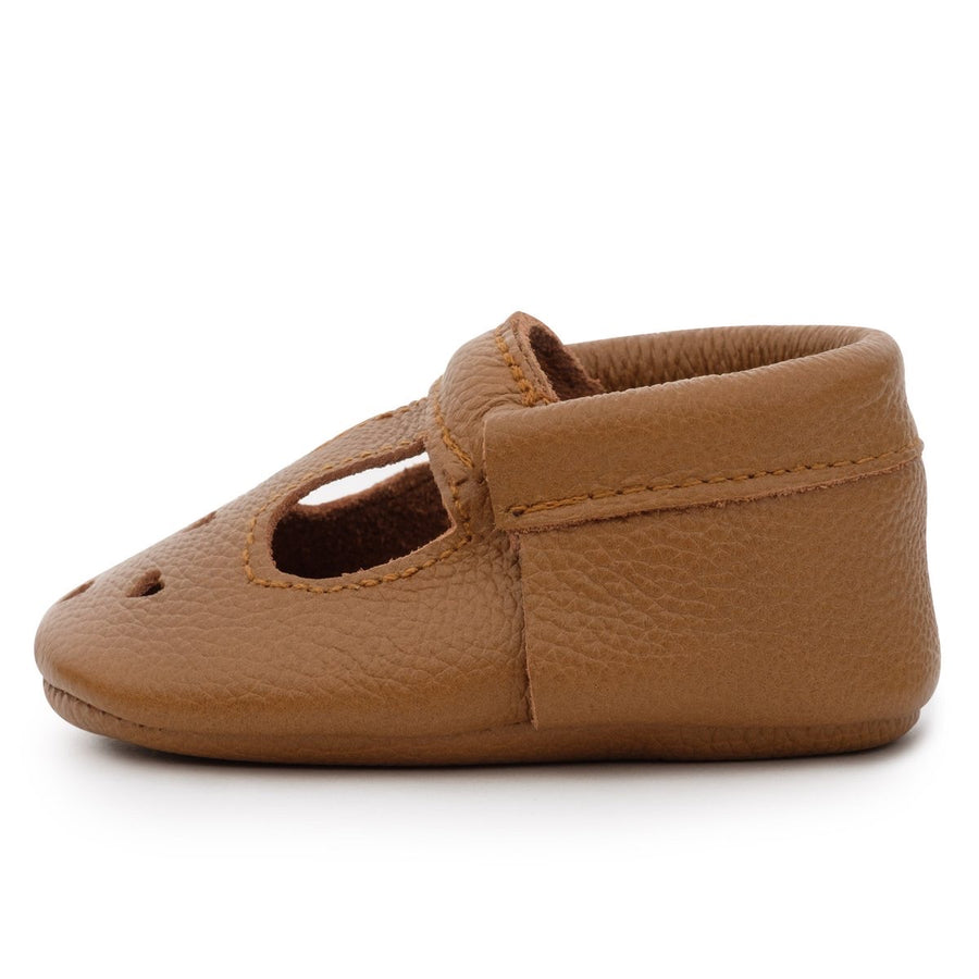 CLASSIC BROWN MARY JANE | Genuine Leather Moccasins